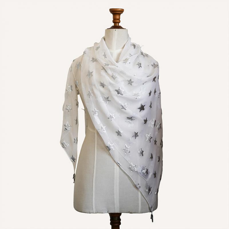 Châle en soie - Estelle