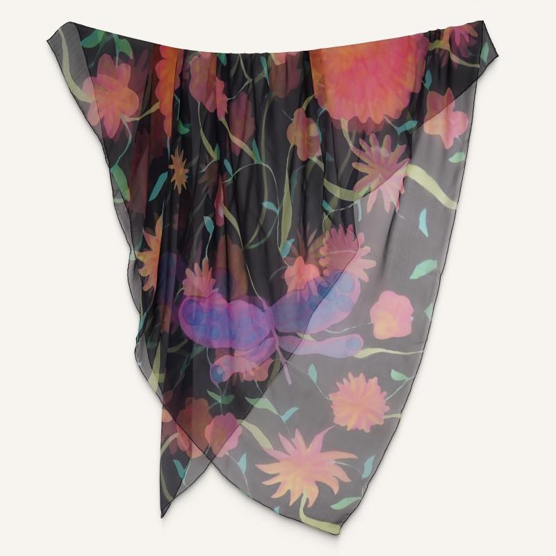 Châle en soie - Cécile