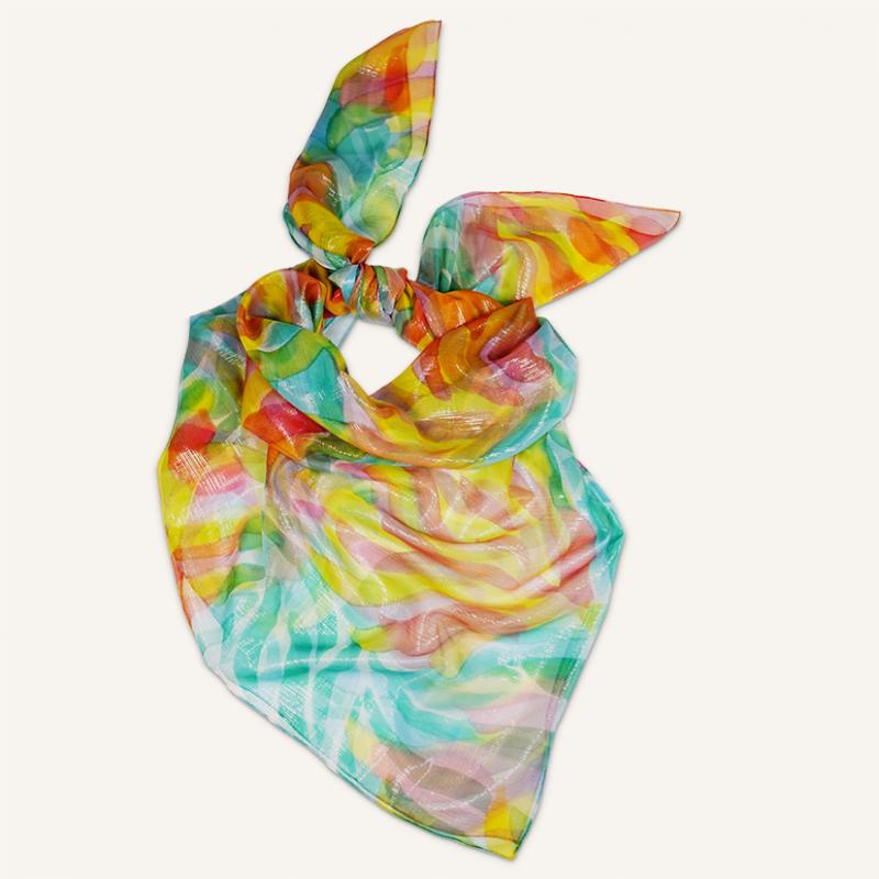 Châle en soie - Lilia