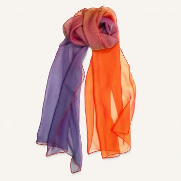 Echarpe en soie - Solène