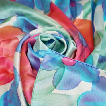 Châle en soie - Flora 2