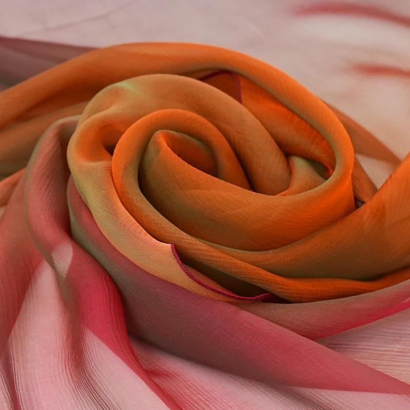 Echarpe en soie - Solène