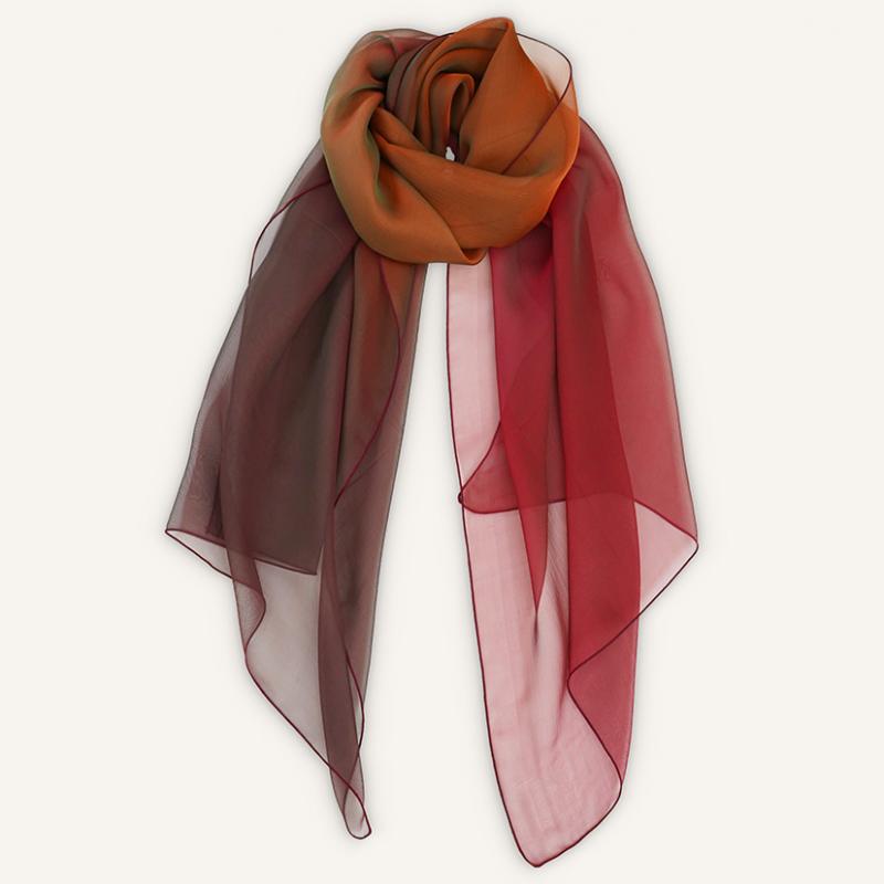 Echarpe en soie - Solène