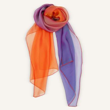 Echarpe en soie - Solène 2